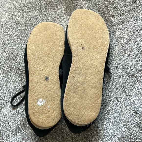 Clarks Padmora Black Suede Leather Lace-Up Wallaby - Picture 4 of 4